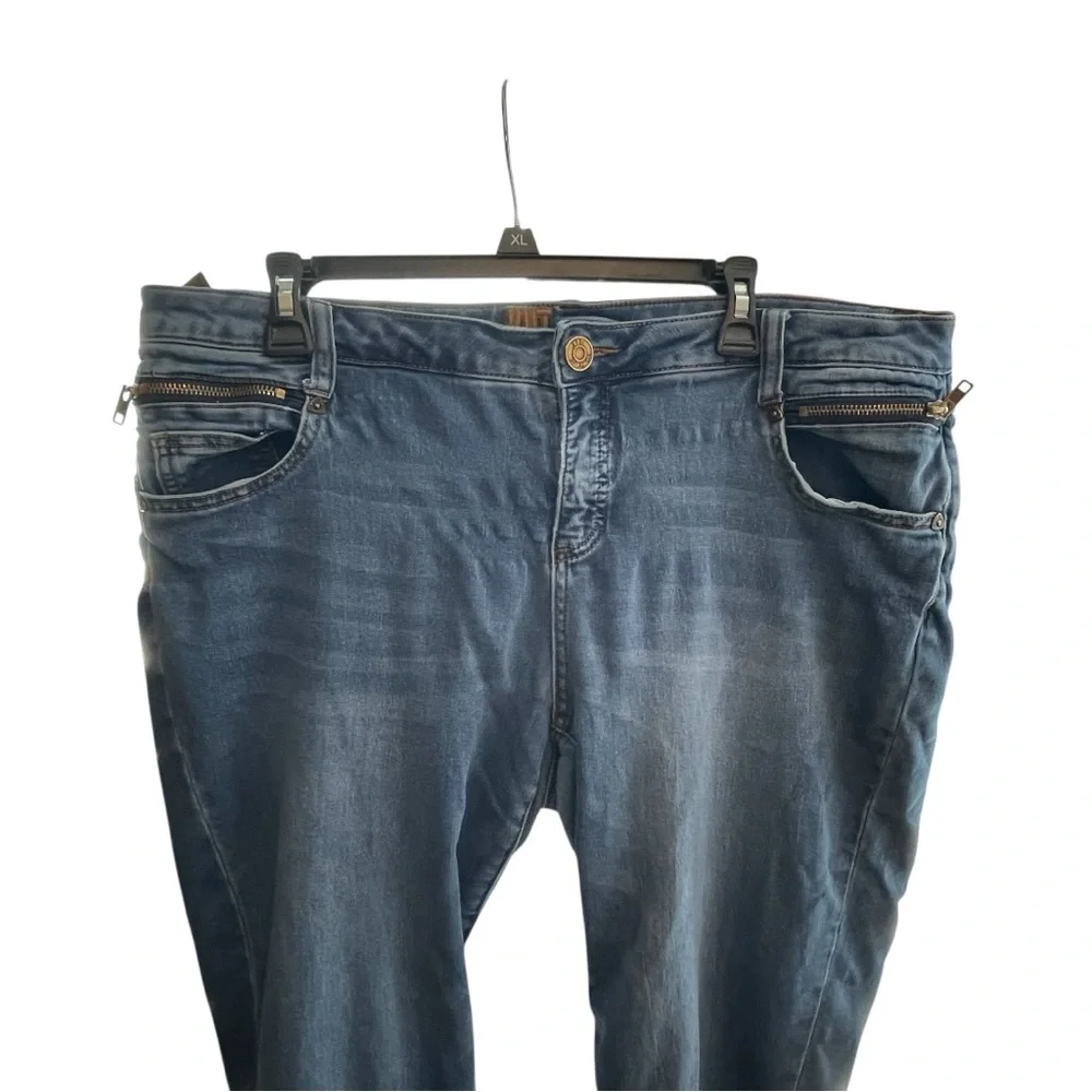 Kut from the Kloth Dark Blue Boyfriend Jeans - Picture 2 of 5